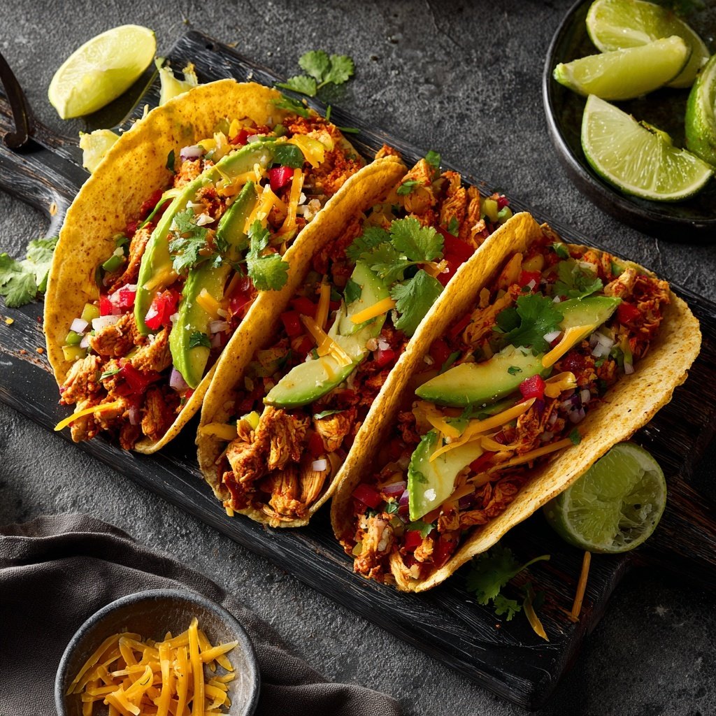 Global Mexican Chicken Tacos