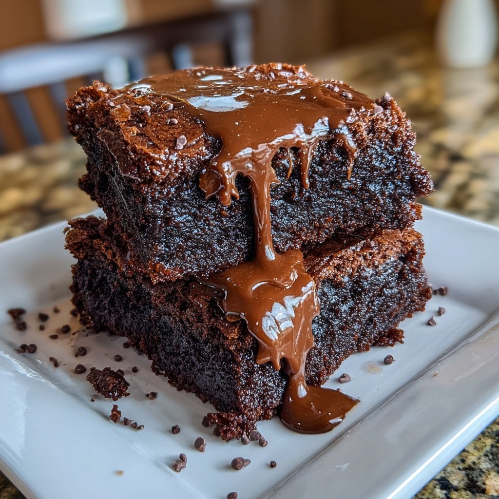 Dessert Chocolate Fudge Brownies