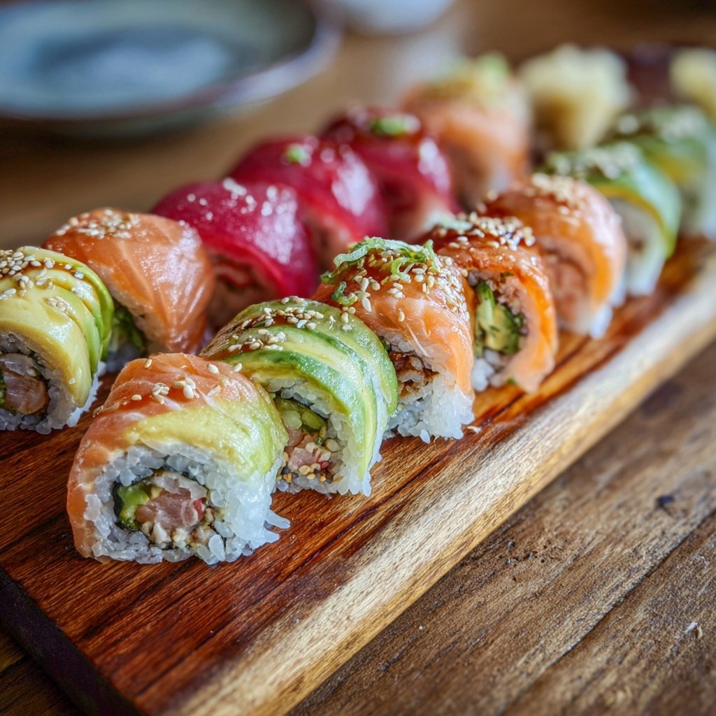 Global Japanese Sushi Rolls