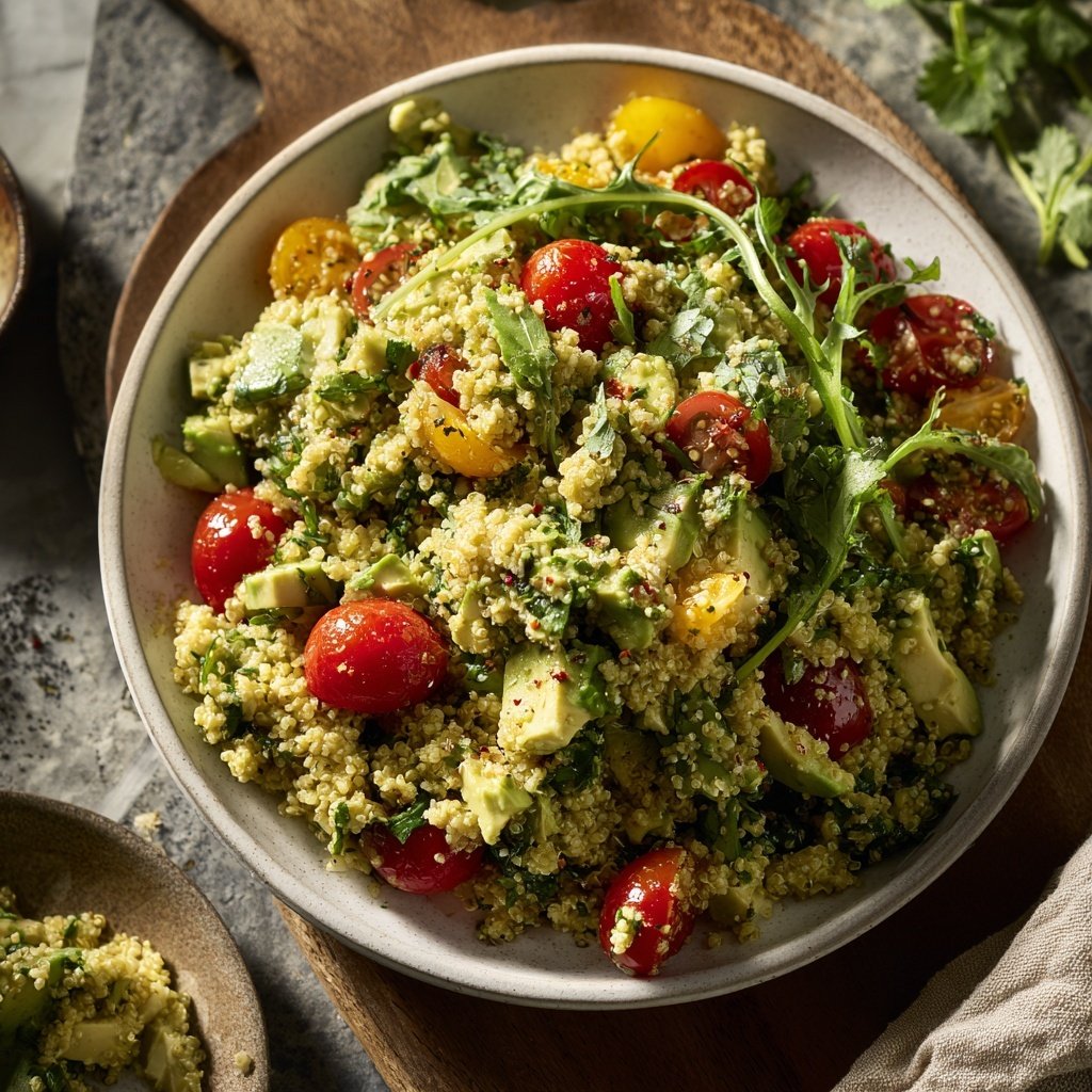 Healthy Avocado Quinoa Salad